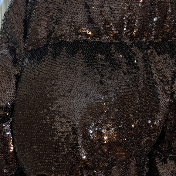 Moncler Puffer Sequin Coat - Picture 5 of 10